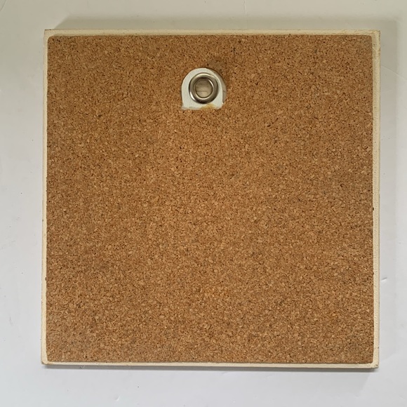 Barbara Lavalee Signed Ceramic Wall Art Tile Trivet Change Tides Three Sheets - Picture 3 of 5